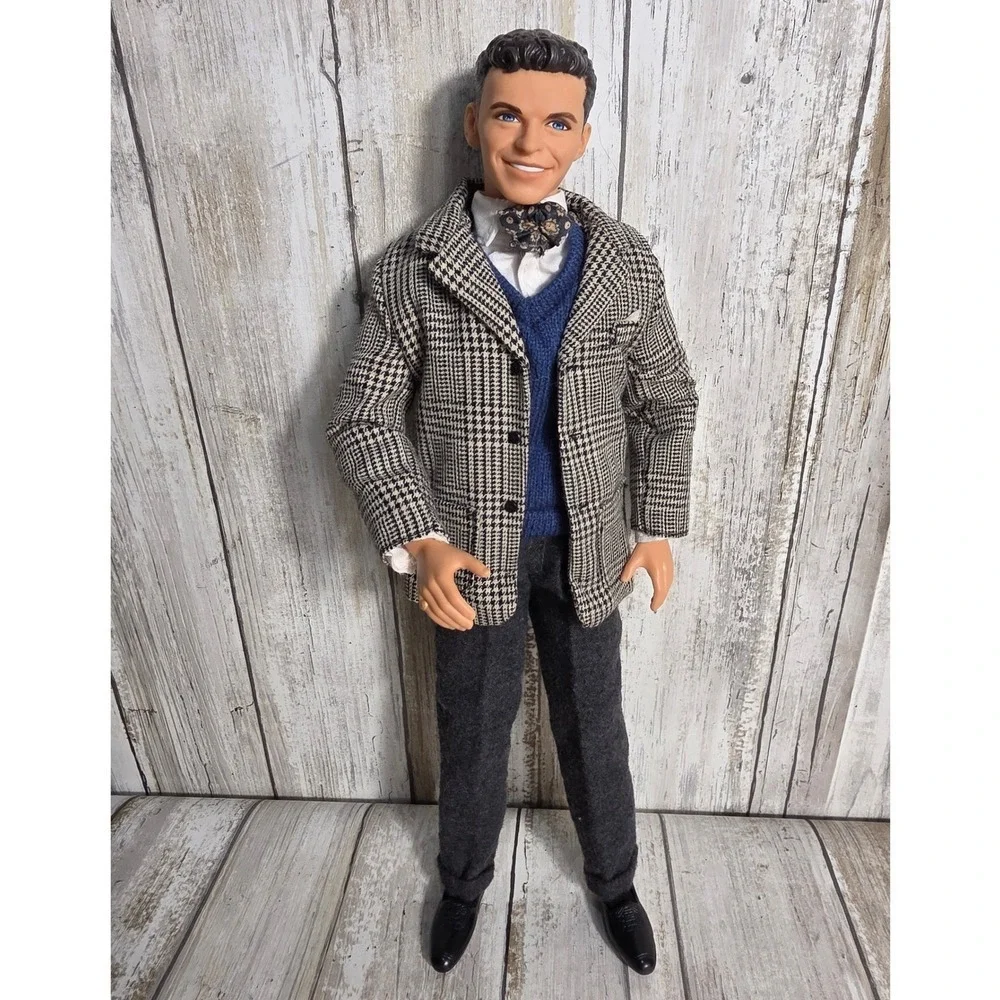 1999 Mattel Frank Sinatra Barbie Collector Edition Doll Houndstooth Blazer 12 '
